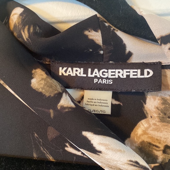 Karl Lagerfeld blouse - Picture 1 of 2